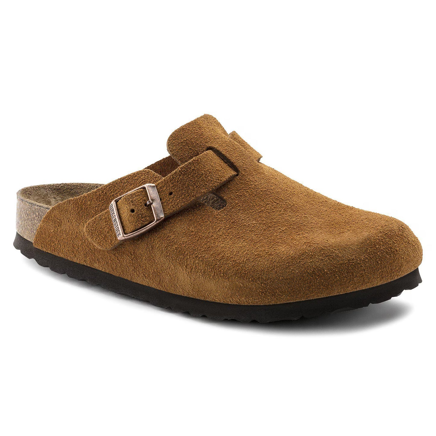 UrbanWalk™ Classic Zamszowe klapki z miękką wkładką