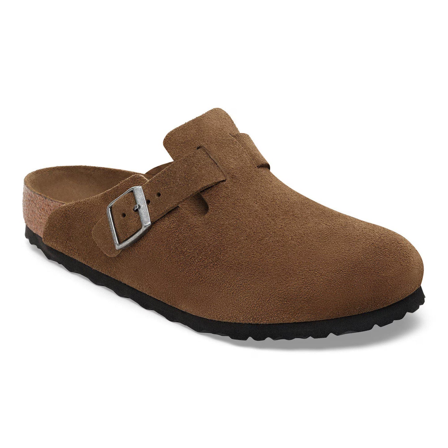UrbanWalk™ Classic Zamszowe klapki z miękką wkładką