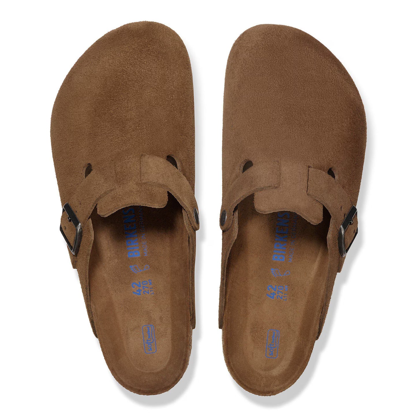 UrbanWalk™ Classic Zamszowe klapki z miękką wkładką