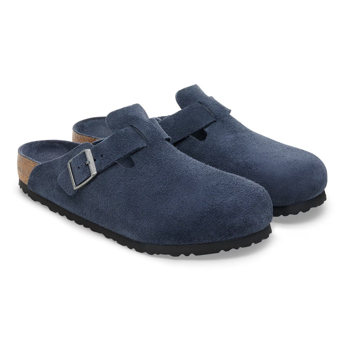 UrbanWalk™ Classic Zamszowe klapki z miękką wkładką