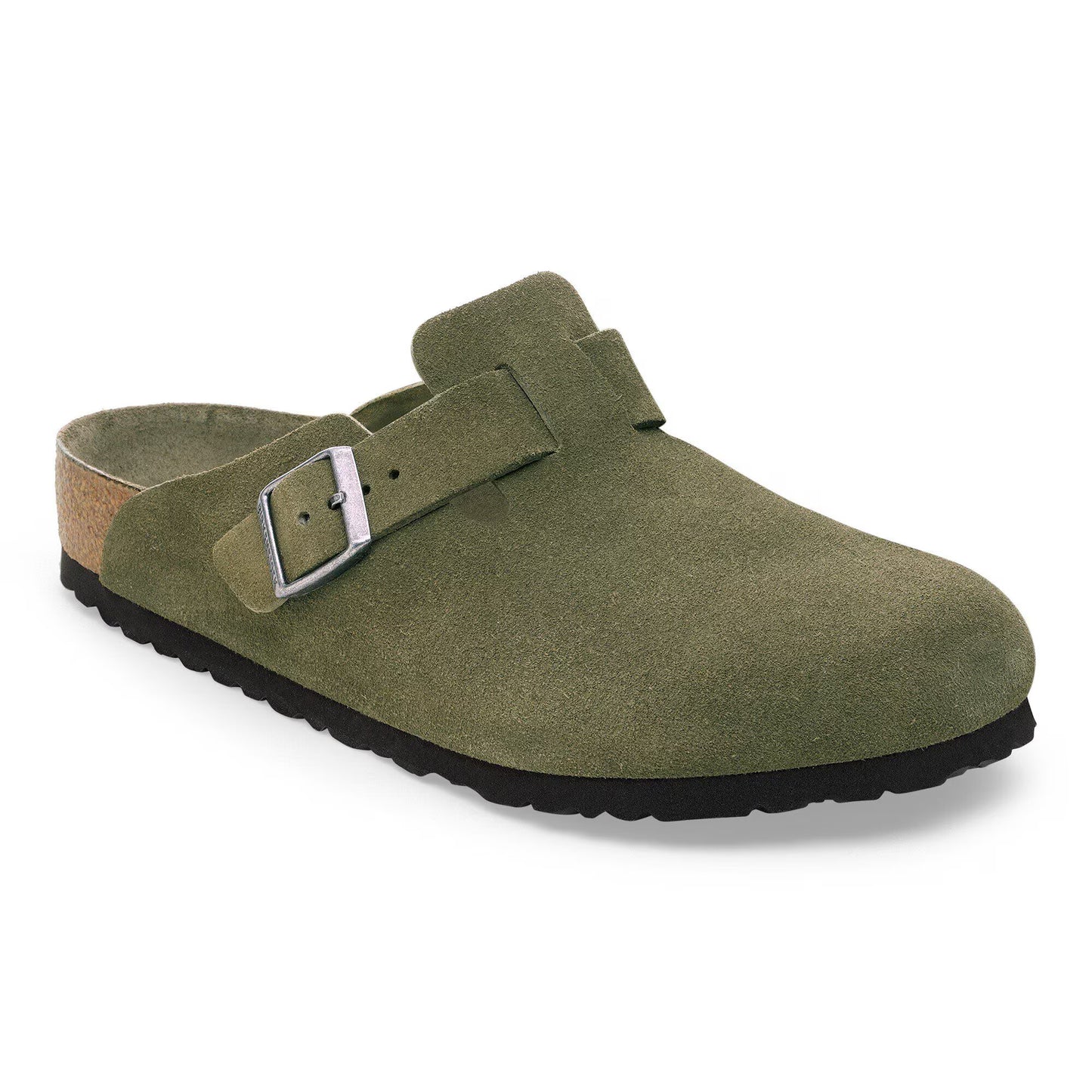 UrbanWalk™ Classic Zamszowe klapki z miękką wkładką