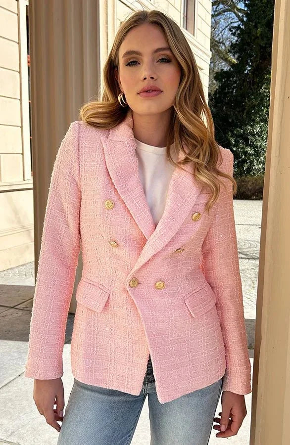 Marynarka dwurzędowa Vienna Luxe Tweed