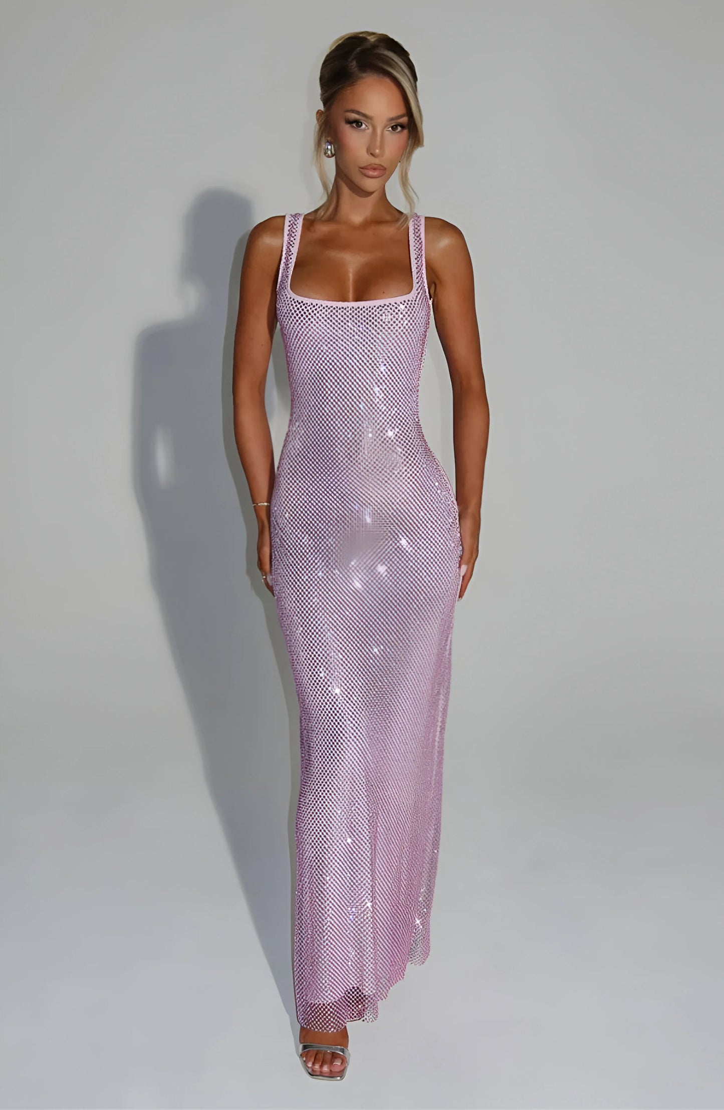 Sukienka Celestia Sparkle Mesh Maxi