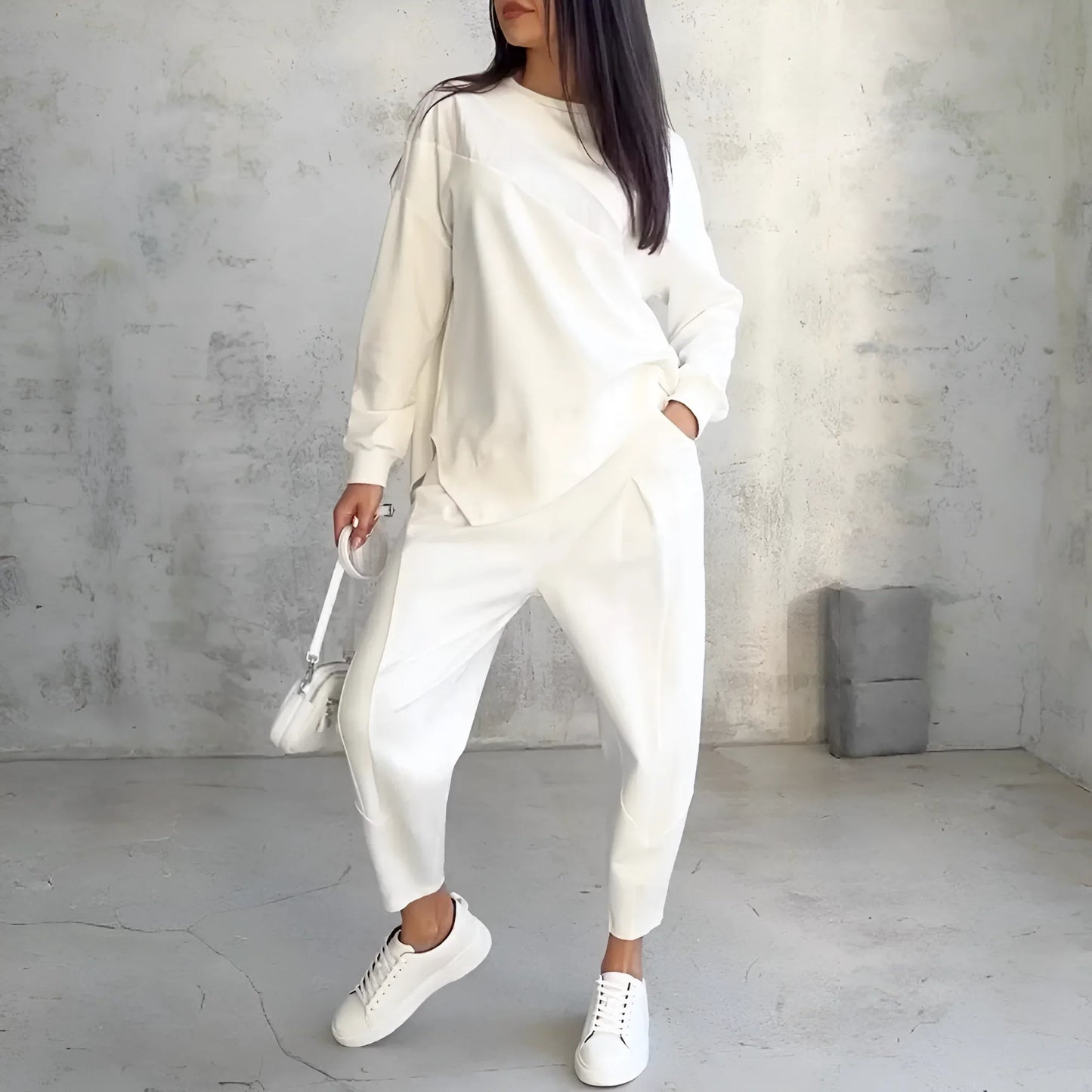 Alicja - Dwuczęściowy komplet na stylowy letni look