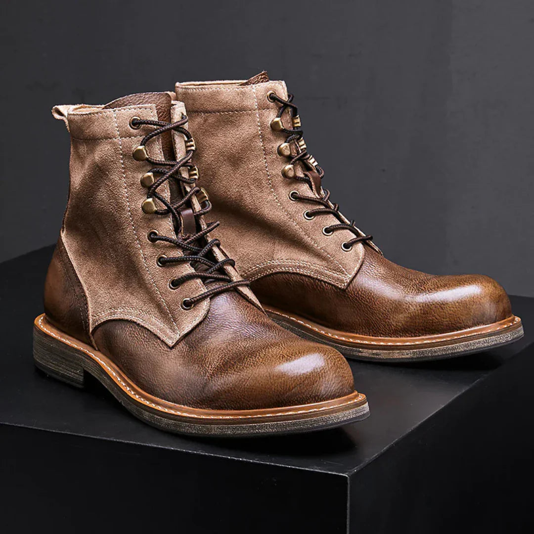 Bjorn – Vintage skórzane buty męskie