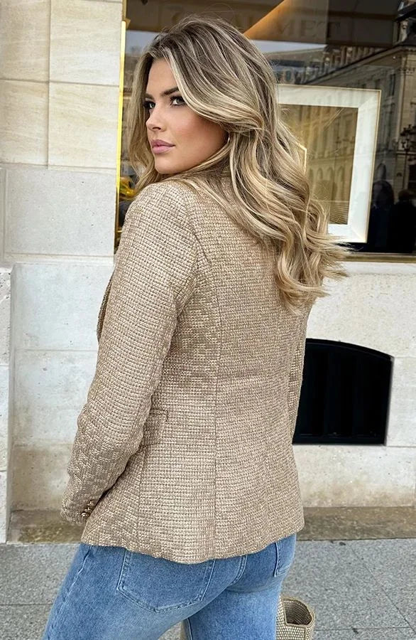 Marynarka dwurzędowa Vienna Luxe Tweed