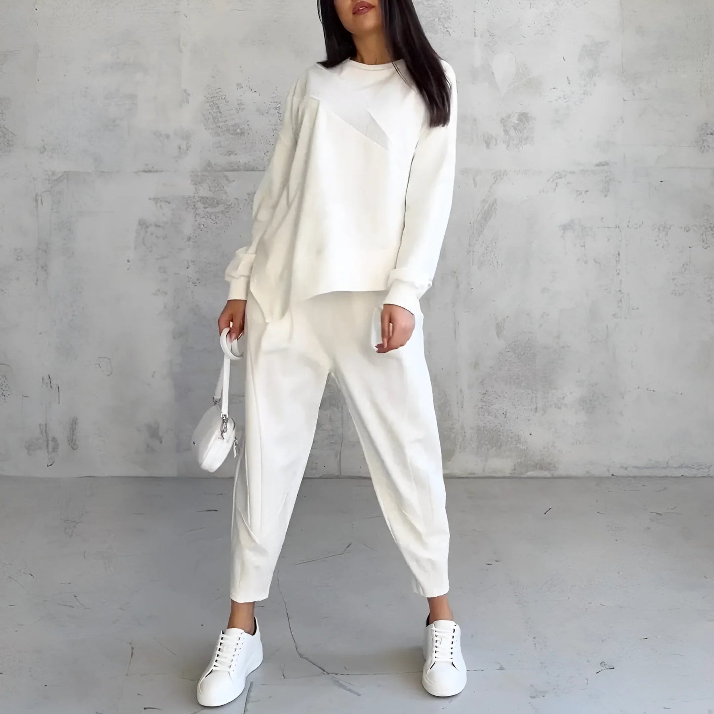 Alicja - Dwuczęściowy komplet na stylowy letni look