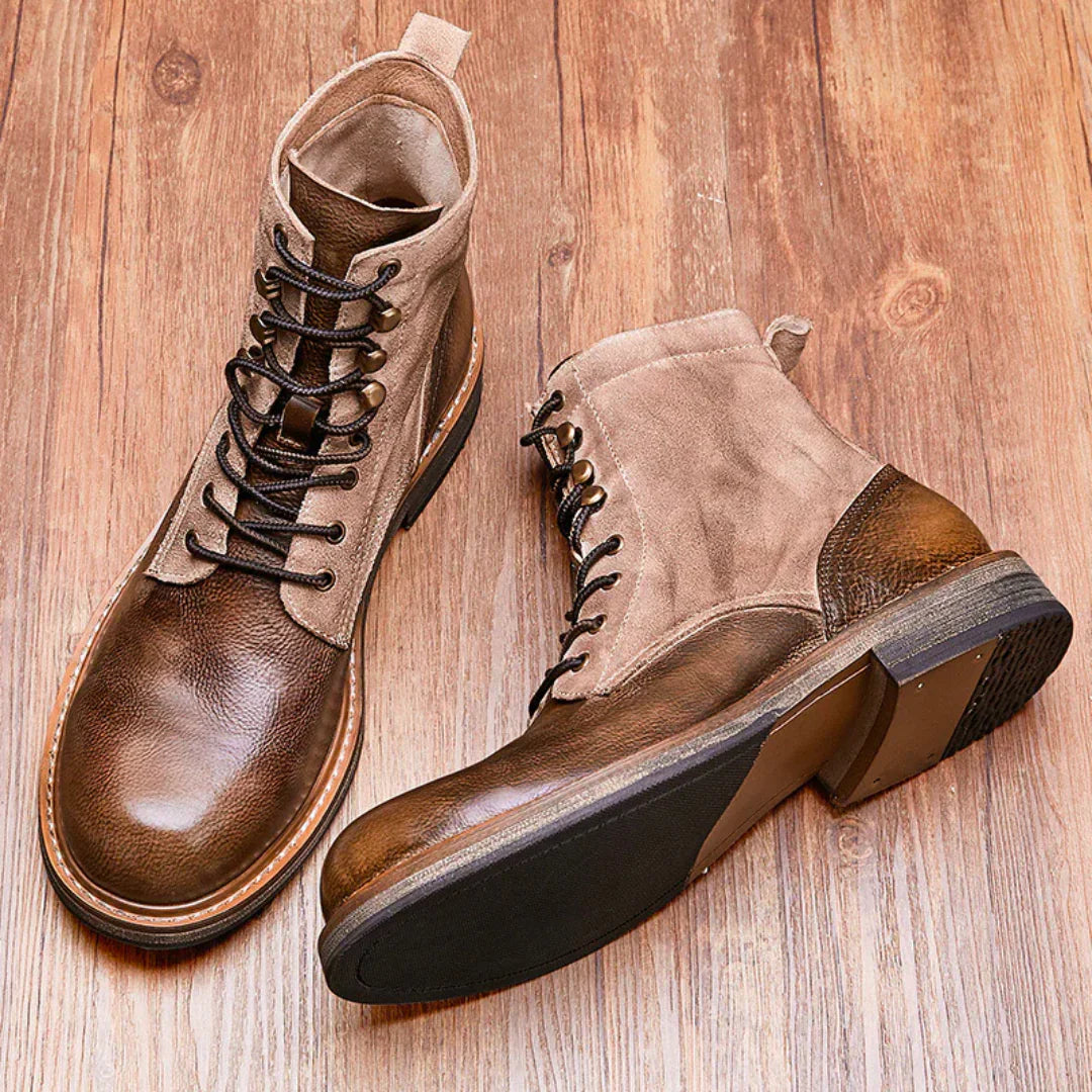 Bjorn – Vintage skórzane buty męskie