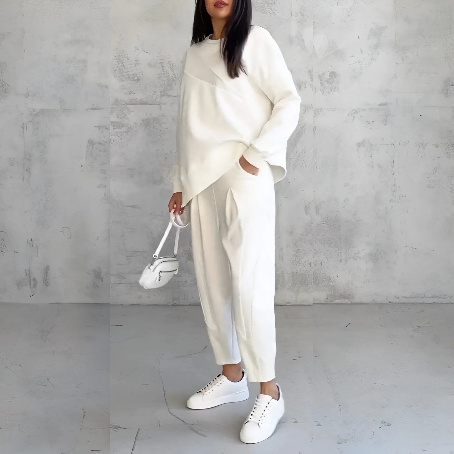 Alicja - Dwuczęściowy komplet na stylowy letni look