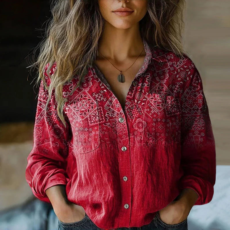 Sasha - Bluzka Radiant Red