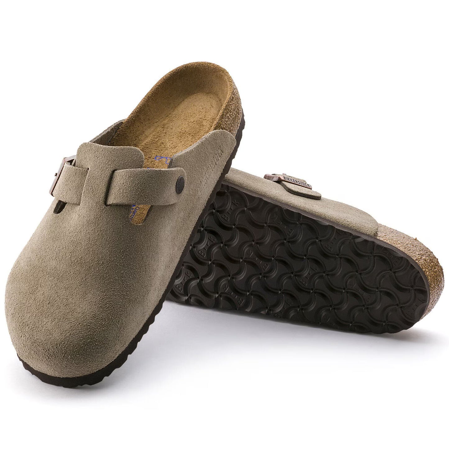 UrbanWalk™ Classic Zamszowe klapki z miękką wkładką