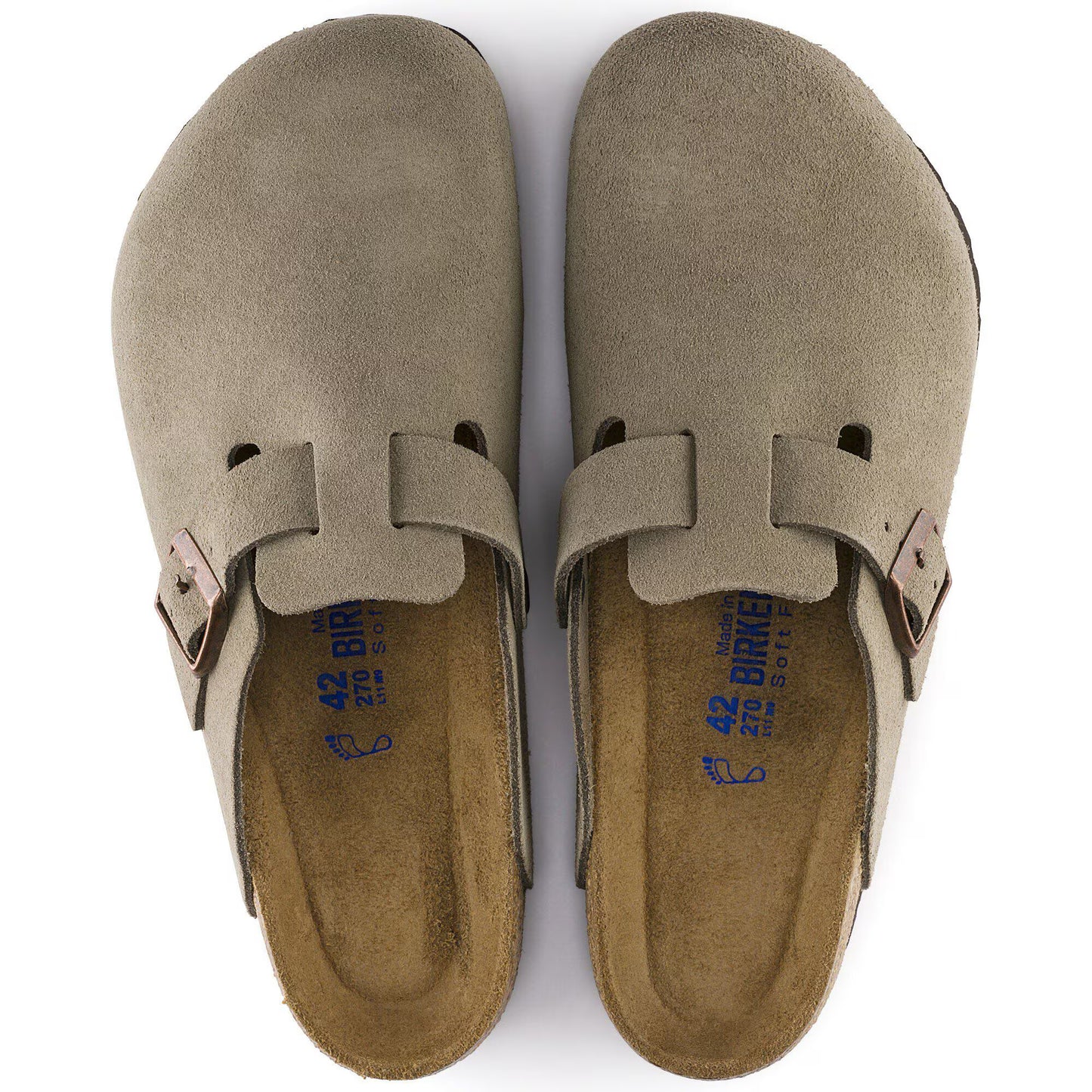 UrbanWalk™ Classic Zamszowe klapki z miękką wkładką