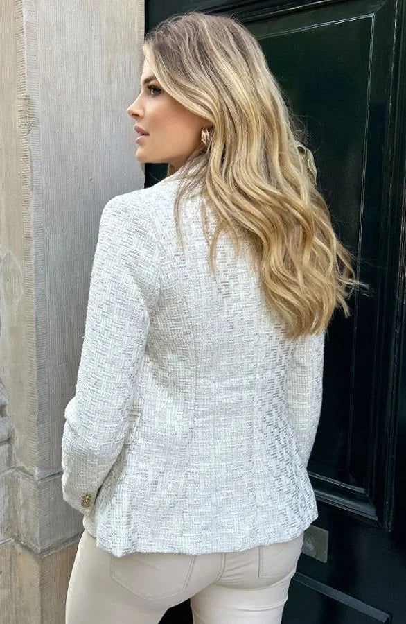 Marynarka dwurzędowa Vienna Luxe Tweed
