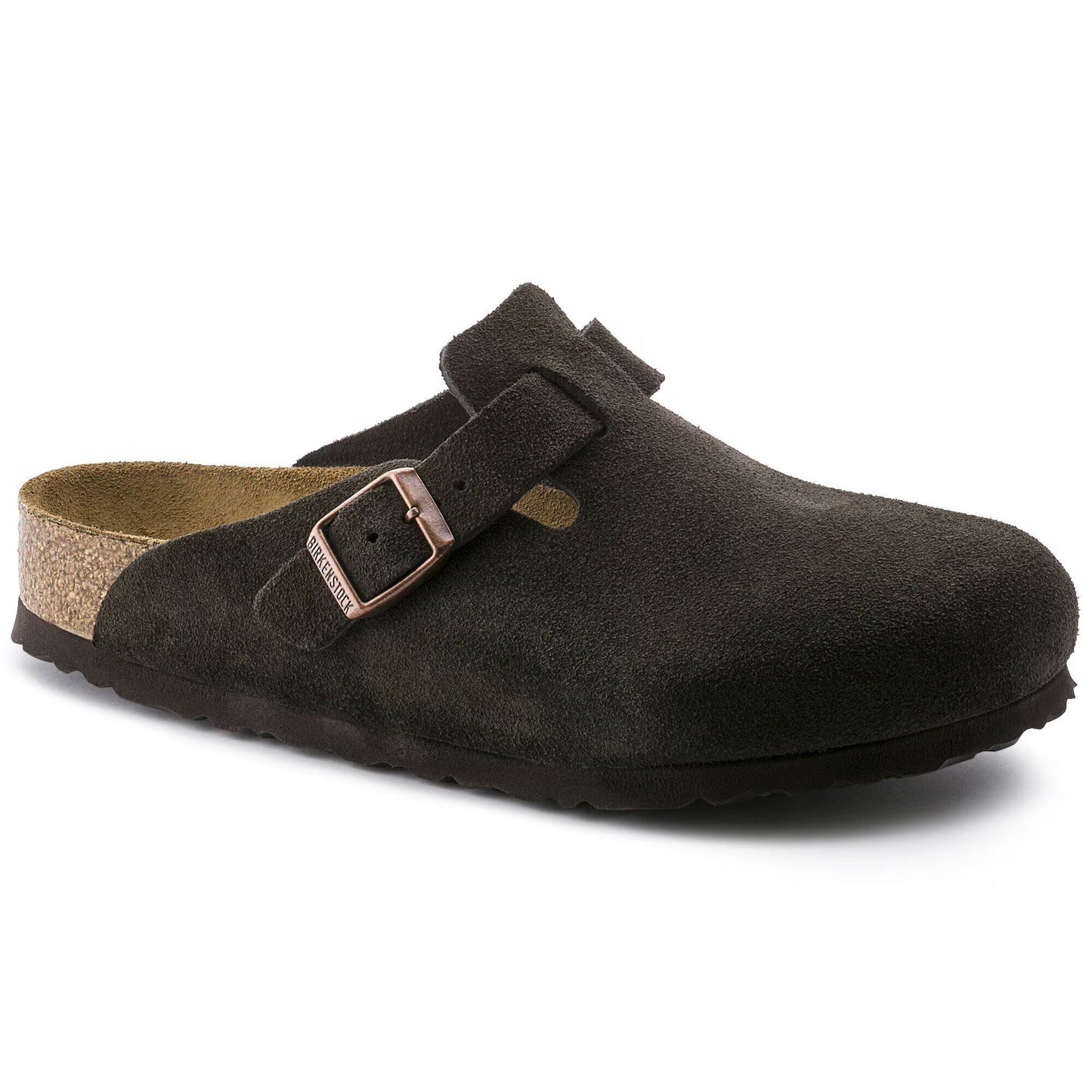 UrbanWalk™ Classic Zamszowe klapki z miękką wkładką