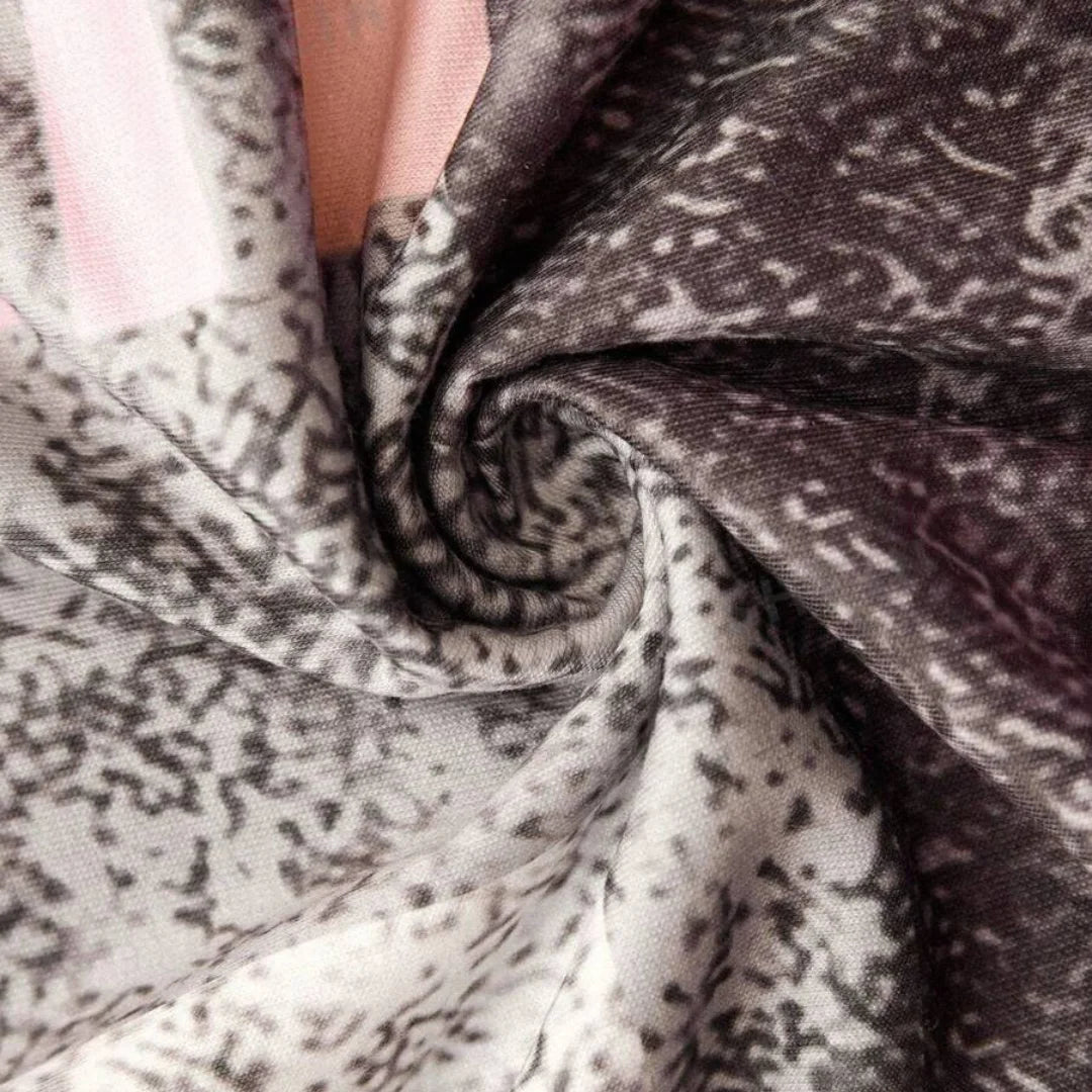 Tessa - Bluza w stylu vintage z blokami kolorów i klasą