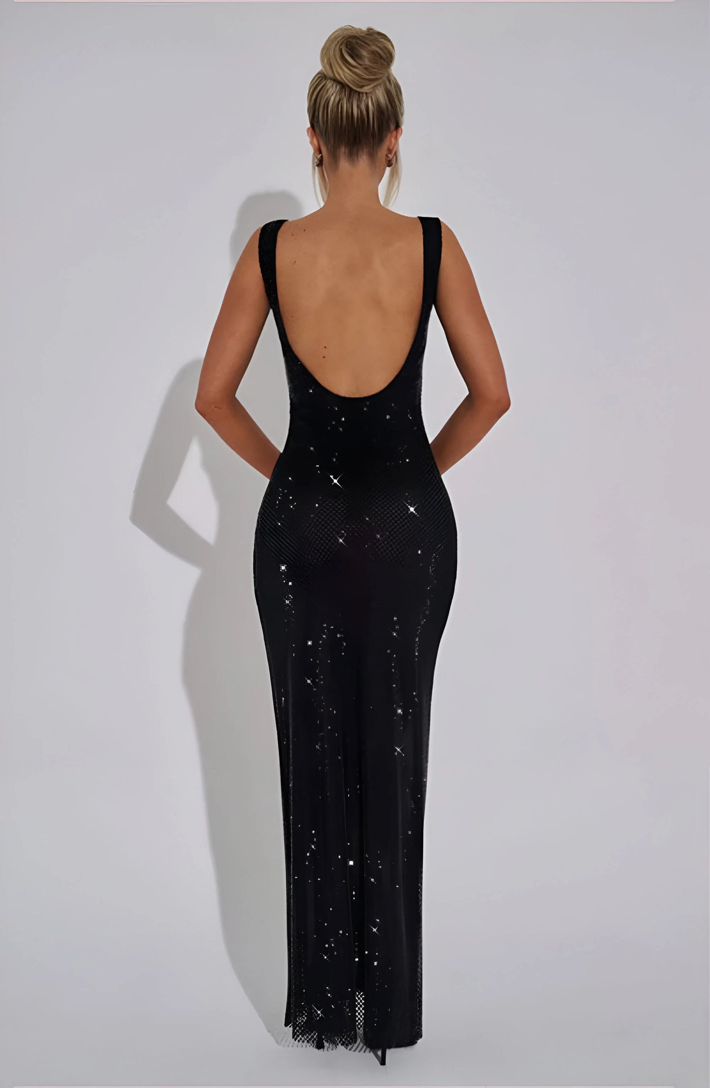 Sukienka Celestia Sparkle Mesh Maxi