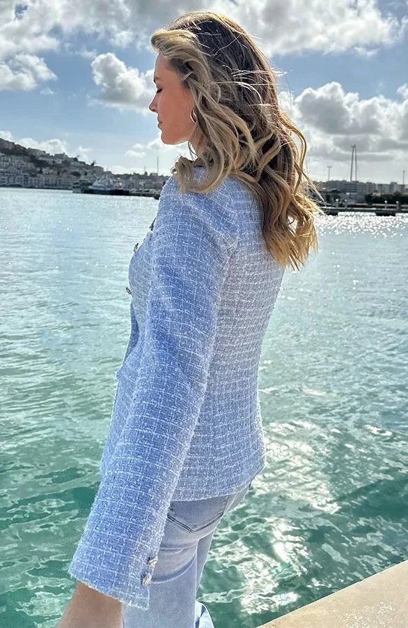 Marynarka dwurzędowa Vienna Luxe Tweed