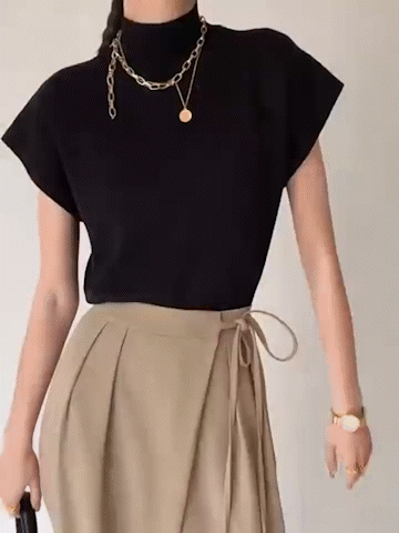 Nora – Stylowy sweter-kamizelka