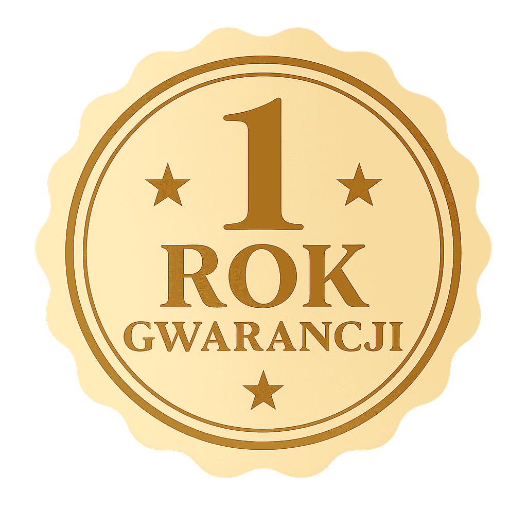 1 rok gwarancji