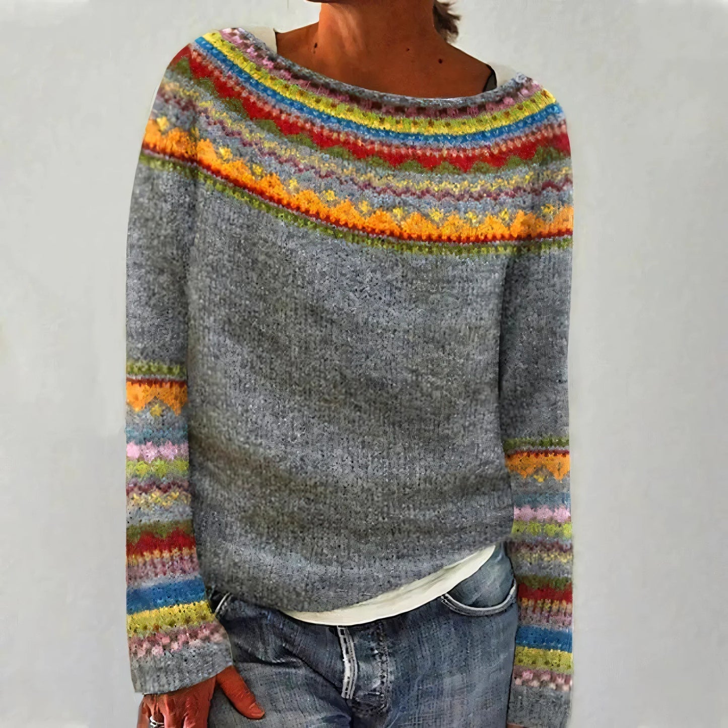 Johannah – sweter retro o ponadczasowym stylu