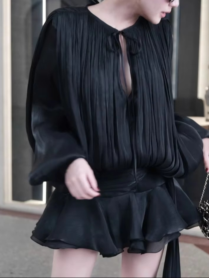 Amber - Anielska Mini Sukienka