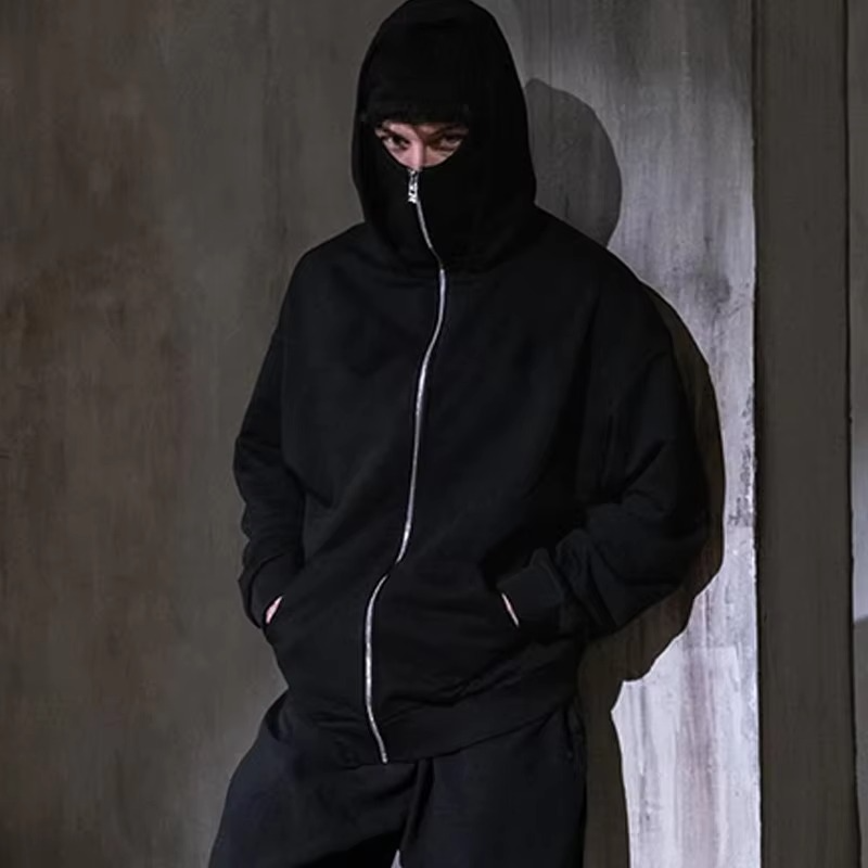 Basile - Bluza z kapturem i dwuwarstwową kominiarką