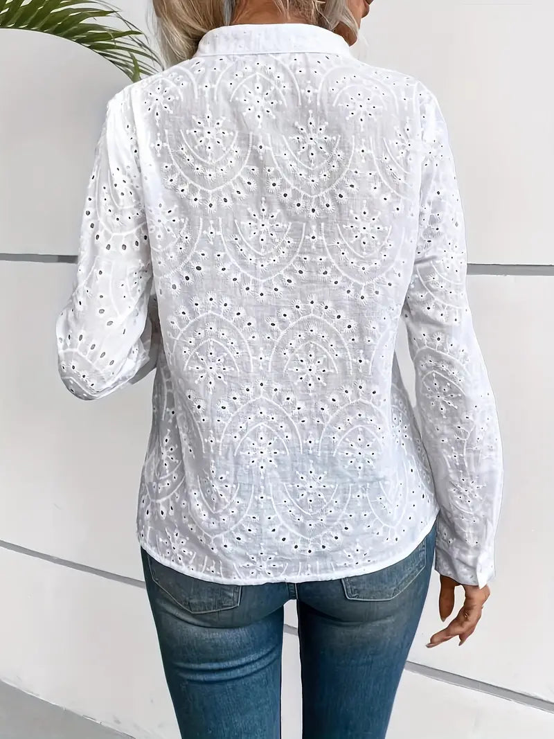 MILOU | STYLOWA BLUZKA Z MOTYWEM BOHO