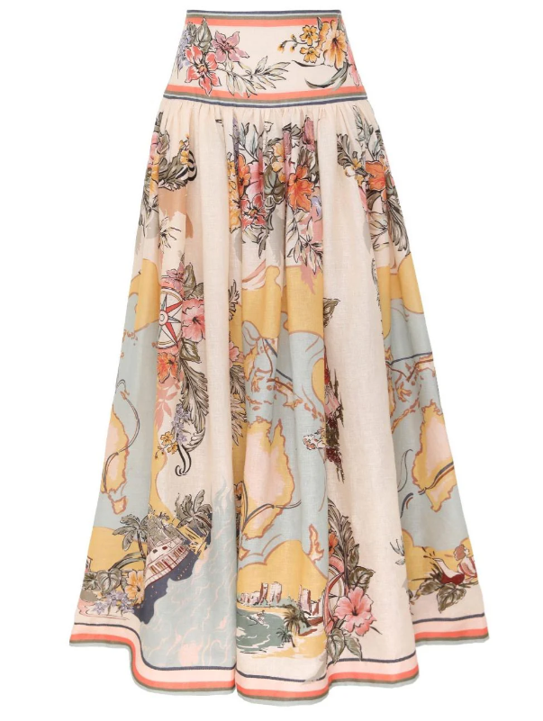Jess - Spódnica w stylu boho ręcznie robiona