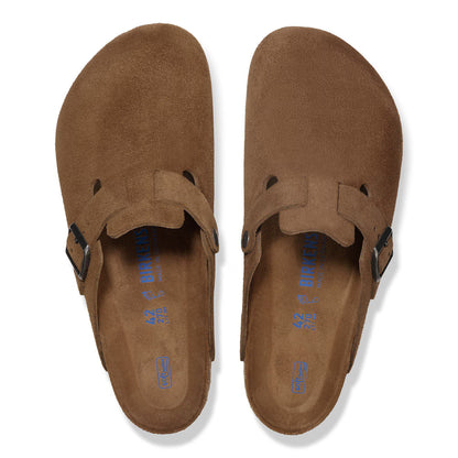 UrbanWalk™ Classic Zamszowe klapki z miękką wkładką