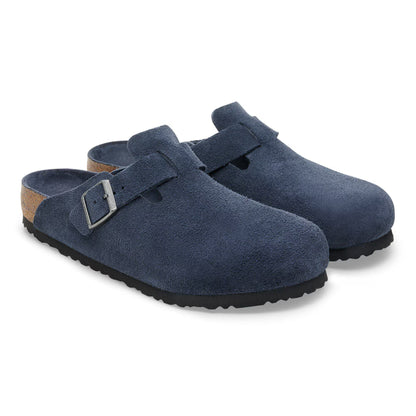 UrbanWalk™ Classic Zamszowe klapki z miękką wkładką