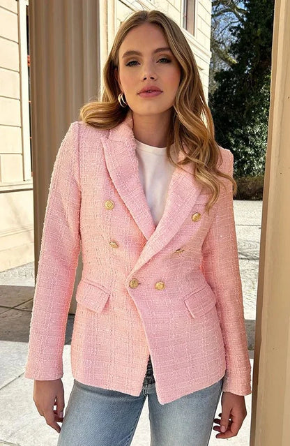 Marynarka dwurzędowa Vienna Luxe Tweed
