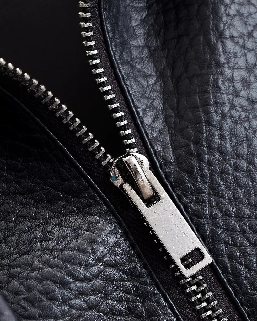 Asymetryczna Kurtka ze Skóry Wegetariańskiej Dla Kobiet