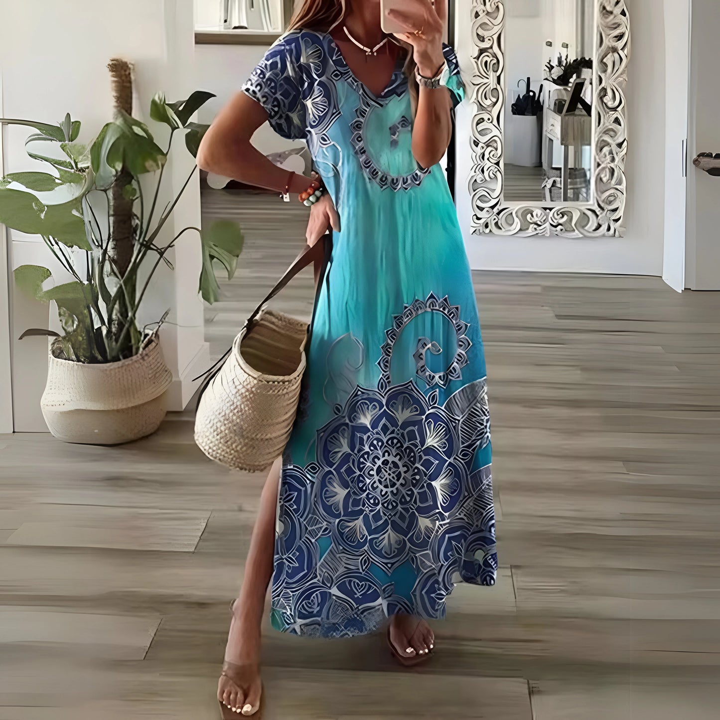 Élodie - Bohemian Artisan Dress