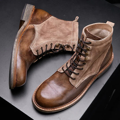Bjorn – Vintage skórzane buty męskie