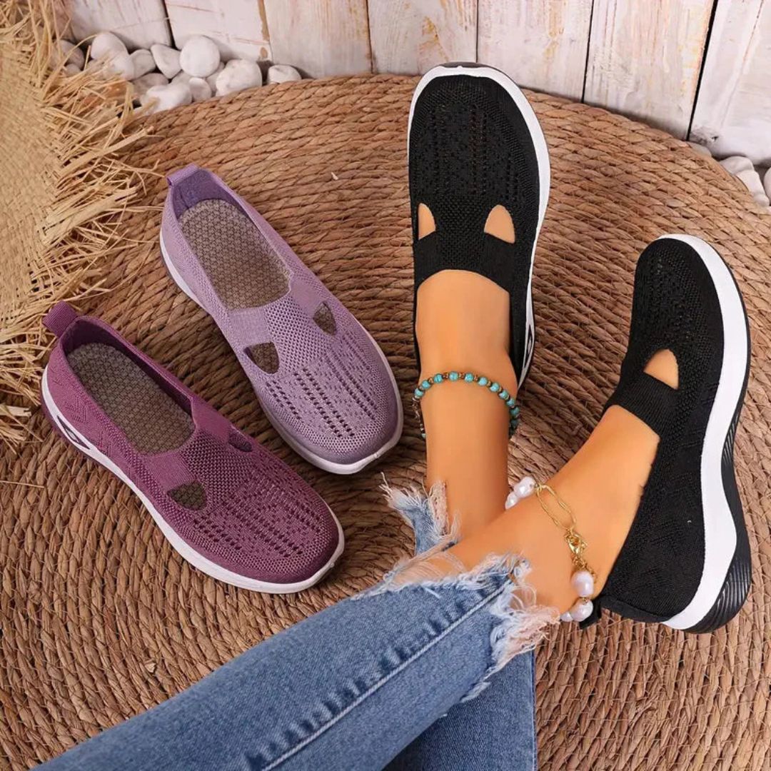 Alivra Orthopedic Knit Comfort Loafers