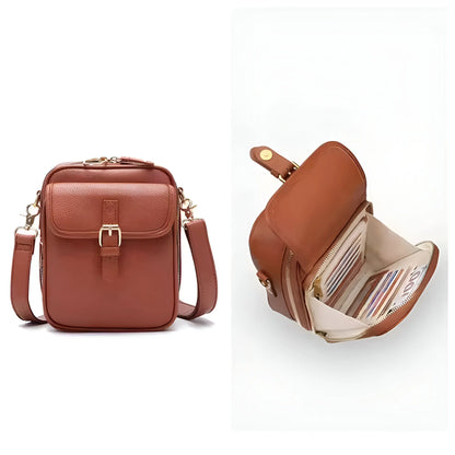 Victor – Heritage Leather Crossbody Wallet Bag
