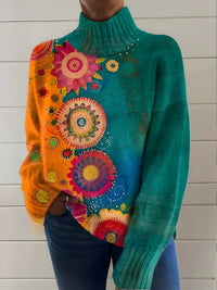 Sweter z golfem