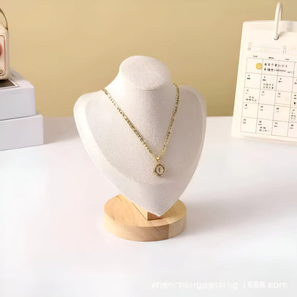 Celestine – Velvet Necklace Display Stand Set