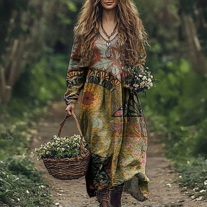 Solène – Bohemian Maxi Dress
