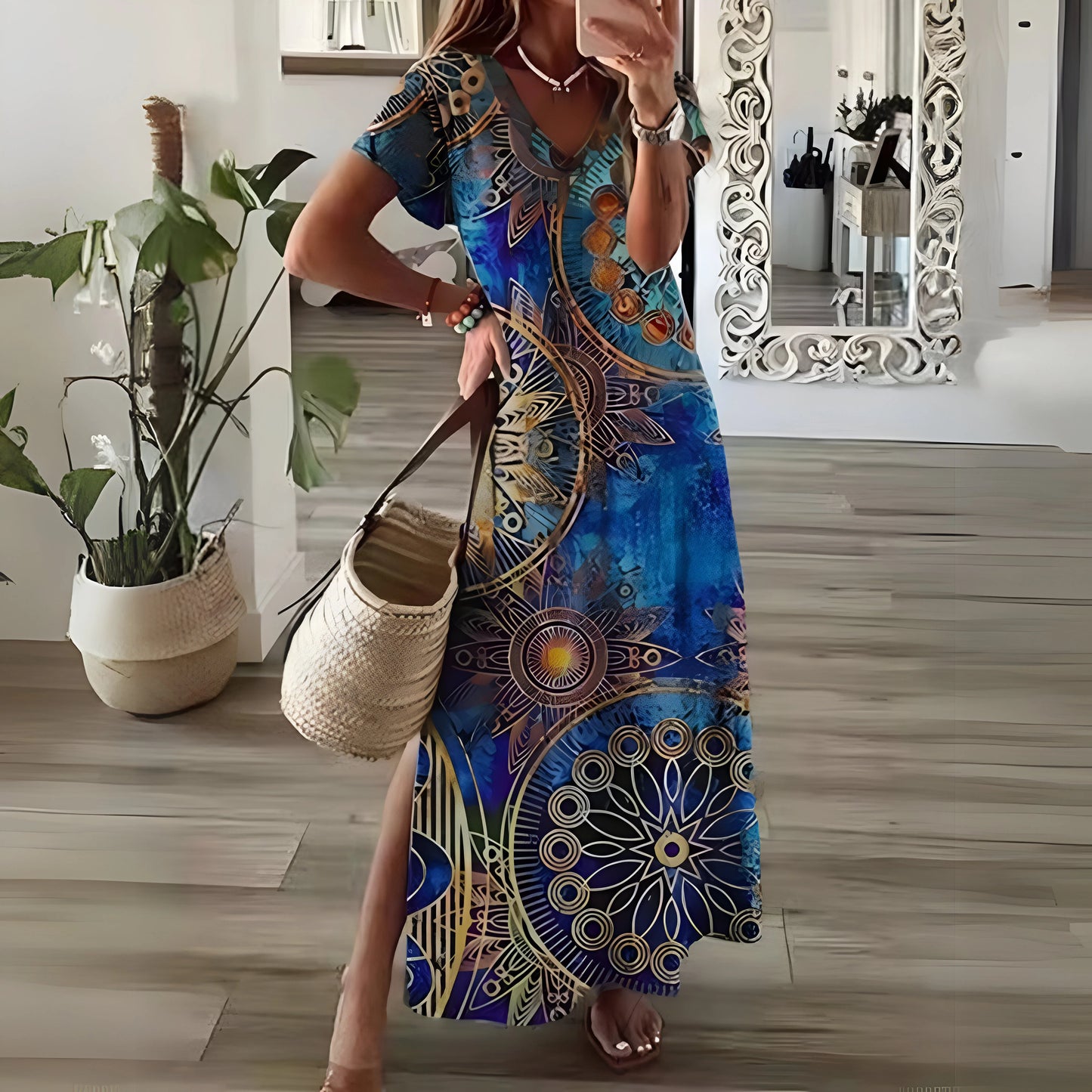Élodie - Bohemian Artisan Dress