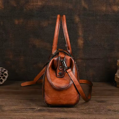 Anna – Hand carved leather handbag (Limited Edition)