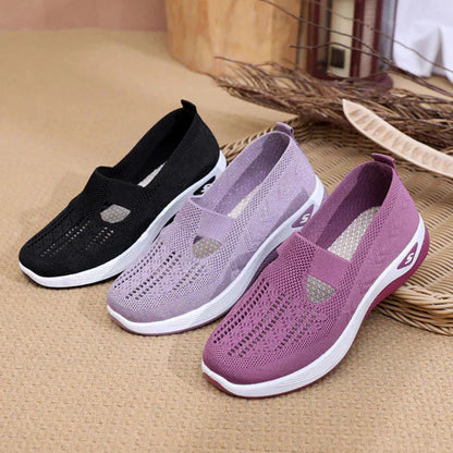 Alivra Orthopedic Knit Comfort Loafers