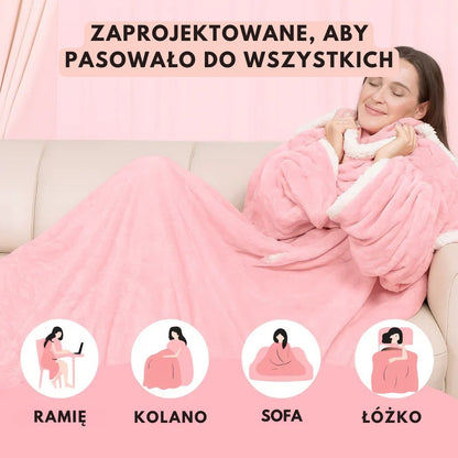 Koc Snuggle Warm Heat Hug