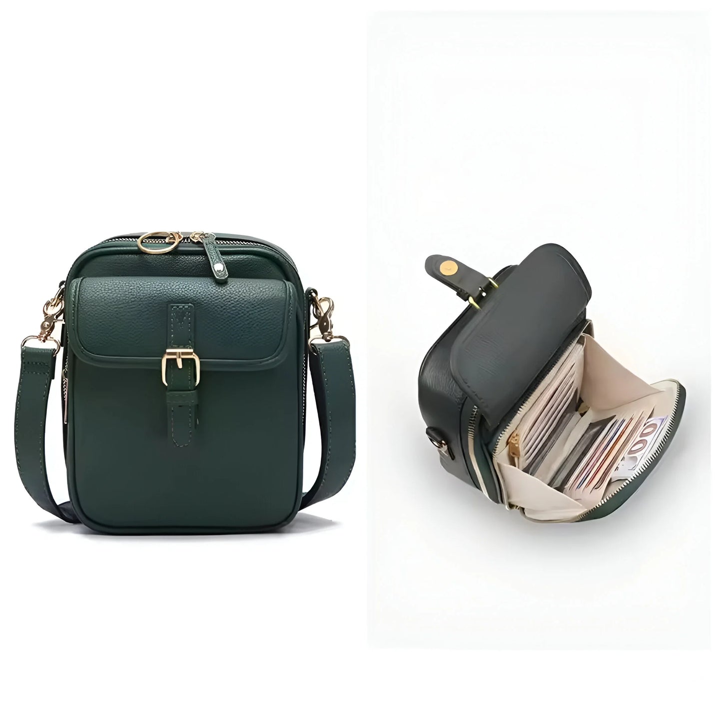 Victor – Heritage Leather Crossbody Wallet Bag