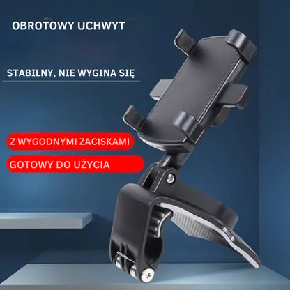 Samochodowy uchwyt na telefon obrotowy o 360 stopniach