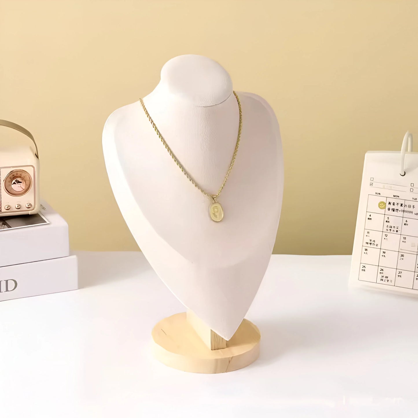 Celestine – Velvet Necklace Display Stand Set