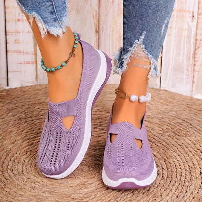 Alivra Orthopedic Knit Comfort Loafers