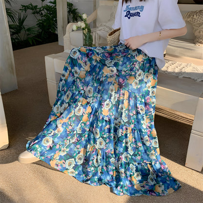 Manon -  Floral Bohemian Skirt (Limited Edition)