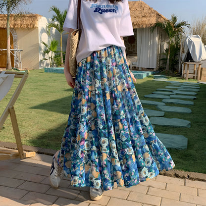 Manon -  Floral Bohemian Skirt (Limited Edition)