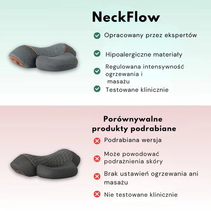 NeckFlow Masażer szyi 3 w 1 